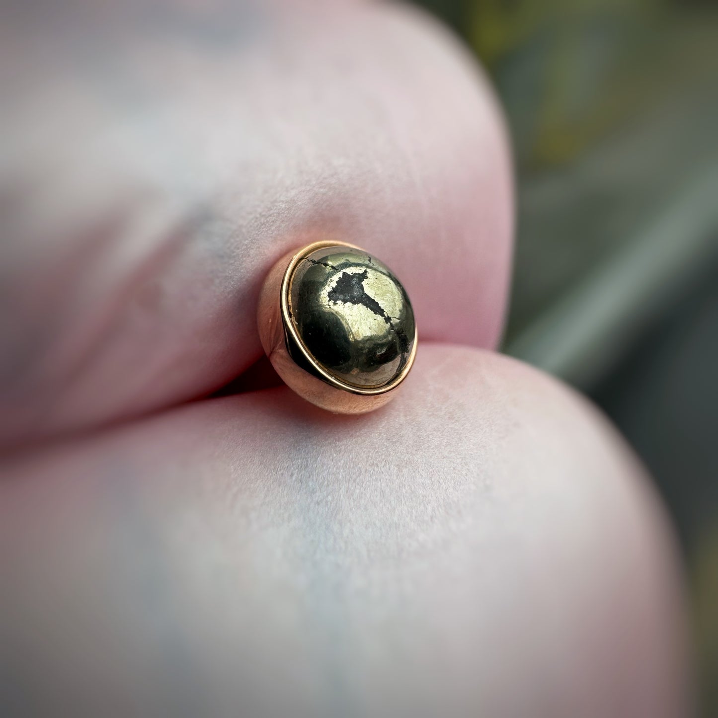 Pyrite Rose Gold Cup