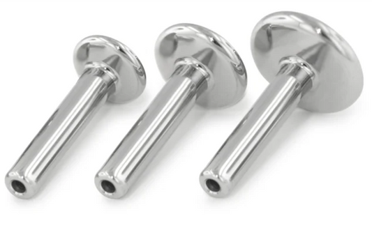 Threadless Titanium Labret 14G